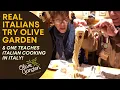 Real Italians Try Olive Garden And One is an Italian Cooking Teacher