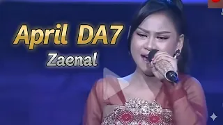 lirik lagu april da7 zaenal live top 7 dacademy 7 penampilan memukau 