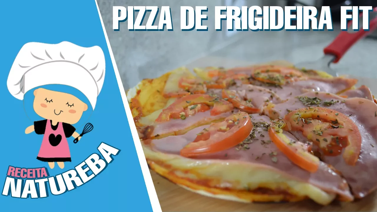 PIZZA DE FRIGIDEIRA FIT / RECEITAS FITNESS