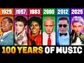 Lagu Biggest Song Each Year for 100 Years! (1925 - 2025)