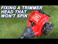 Trimmer Head Won t Spin On A Craftsman Trimmer WS2200