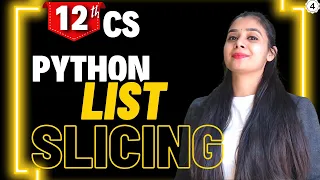Python Lists Slicing Class 12 Computer Science Boards 2026