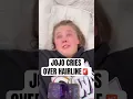 JoJo Cries Over Hairline