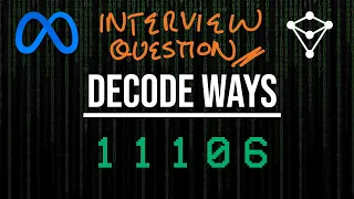 Meta Interview Question - Decode Ways