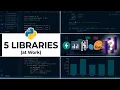 Stop Learning Python the Wrong Way Learn These 5 Libraries Instead