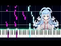 Download Lagu Mantra Hujan | Kobo Kanaeru PIANO TUTORIAL (Sheet in the description)