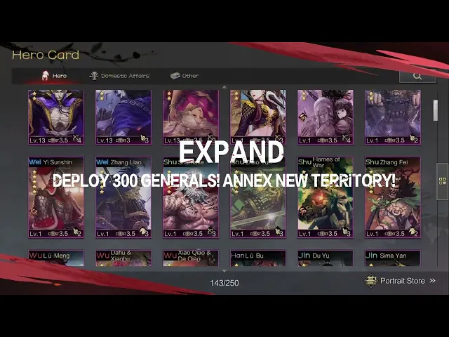 The game feature of Infinite Borders!