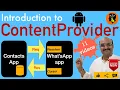 Content Provider - Part 1 A brief introduction
