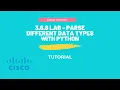 3 6 6 Lab - Parse Different Data Types with Python