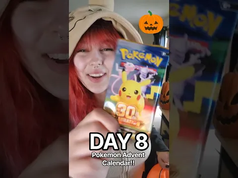 DAY 8 Pokemon Halloween Advent Calendar!! 🎃 | #pokemon #tcg #halloween