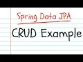 Spring Data JPA CRUD Example