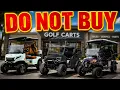 WORST Used Golf Carts To Avoid in 2026