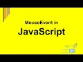 Learn JavaScript in Hindi MouseEvent in JavaScript Tutorial for Beginners JS Session6th