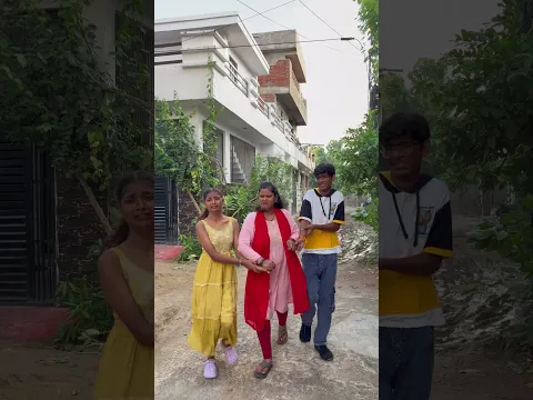 Bhai behen ke peechhe bhediya pad Gaya 😱❤️ #bhediya #brothersister #emotional #concept #story