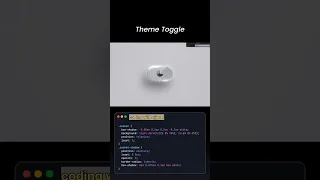 Add a Smooth Theme Toggle to Your Website with HTML CSS JavaScript