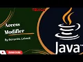 Part 26 Access Modifiers in Java Telugu