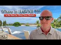 Buying a Short Term Rental in HAWAII - Which Island is the BEST