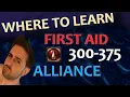 Where to Learn First Aid TBC Classic Alliance