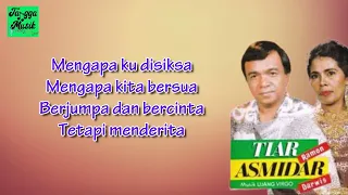 Download Kau Laksana Bulan - Tiar Ramon ft Asmidar Darwis (Lirik Lagu) MP3