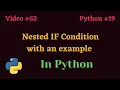 Bengali Nested If Condition In Python Python Series