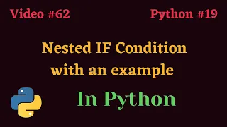 Bengali Nested If Condition In Python Python Series