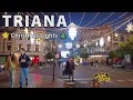 Lagu 🎄Triana Christmas Lights Walk 🌟Charming Seville's Neighborhood | 4K Virtual Walking Tour Spain