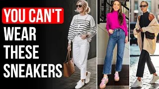 7 BRILLIANT Ways To Style SNEAKERS Over 50 And Still Look ELEGANT Chic