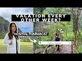A WEEK in the life of a hospital pharmacist Oahu Hawaii Vlog PharmD Vlog