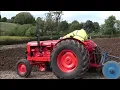 Lagu Nuffield ploughing day with the Morrow collection of tractors