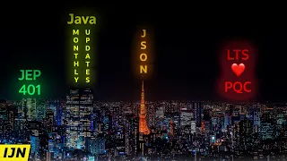 JSON API Valhalla Progress LTS PQC - Inside Java Newscast