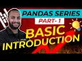 Pandas Series Part 1 Basic Introduction Python Hindi Tutorial iNeuron Tech Hindi