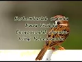 Download Lagu Nugie - Burung Gereja (Lirik)