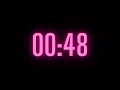 80 Second Timer with Alarm
