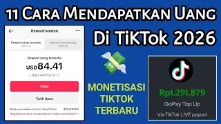 monetisasi tiktok 2026 11 cara dapat uang di tiktok terbaru