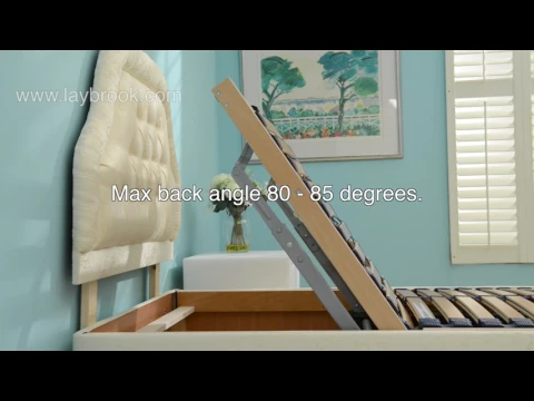 Watch a Laybrook Electric Adjustable Bed in Action - YouTube thumbnail