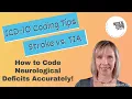 ICD-10 Coding Tips CVA vs TIA Coding Neurological Deficits Accurately