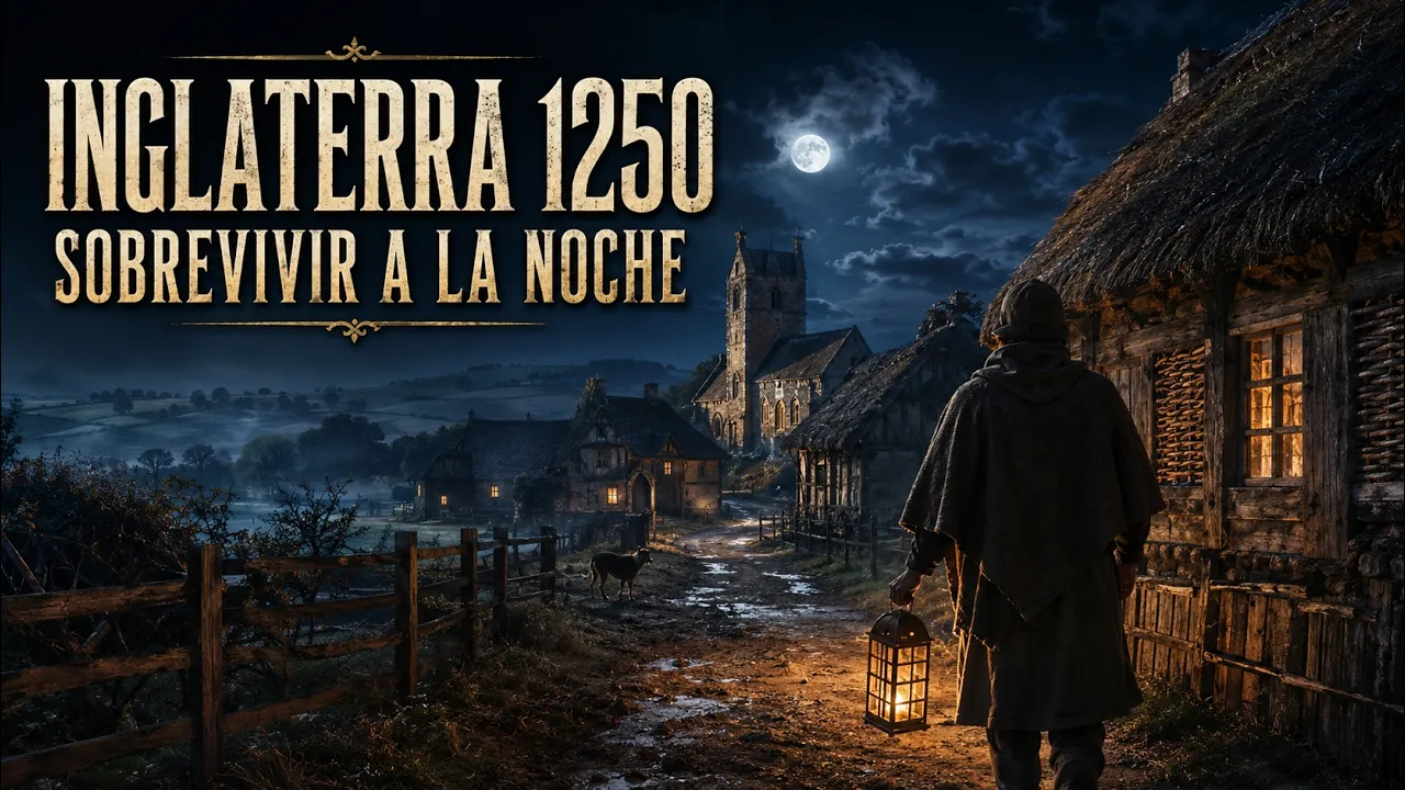 ¿Cómo era sobrevivir a la noche en un pueblo feudal? | Inglaterra 1250 | DOCUMENTAL