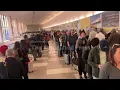 Travelers brave endless TSA security lines at New York s LaGuardia amid DHS funding dispute