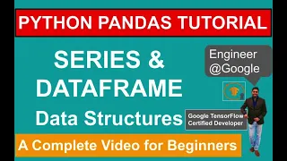 Python Pandas Tutorial Series and DataFrame Data Structure Complete Tutorial For Beginners ML