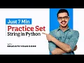 Python String Practice Crack Coding Interviews Exams