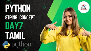 Python String Concept in Tamil Python String Methods Tutorial for Beginners Code Payanam