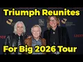 Lagu Triumph Reunites and Announce Big 2026 Tour