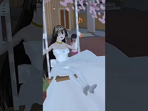 Ada mbak Kunti lagi main ayunan #sakuraschoolsimulator #gamesakura #dramasakura #sakura ib:ceksound