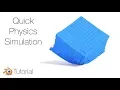 2 8 Blender Tutorial Simple Gravity Simulation