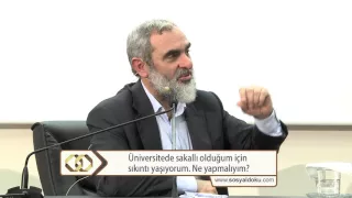 Üniversitede sakallı olduğum için sıkıntı yaşıyorum, ne yapmalıyım?