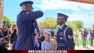 Honoring A1C Jordan Jackson Ballard