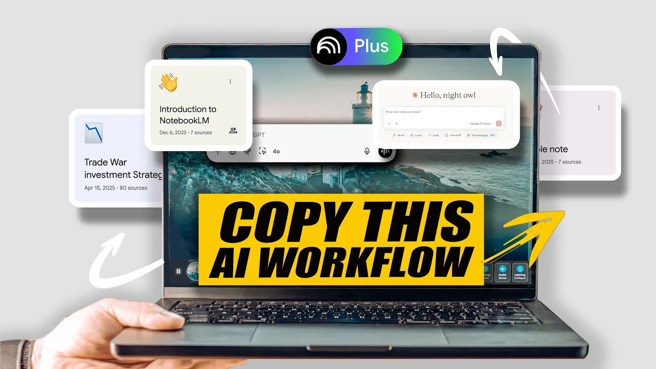 Outline Video My 20 minute AI Workflow to stand out at work