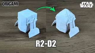 Upgrade Your Origami R2-D2! 🤖 | Origami Star Wars R2D2 Tutorial - May the Force Be With You!
