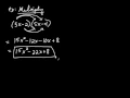 Multiplying Polynomials
