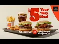 Burger King 5 Your Way Meal
